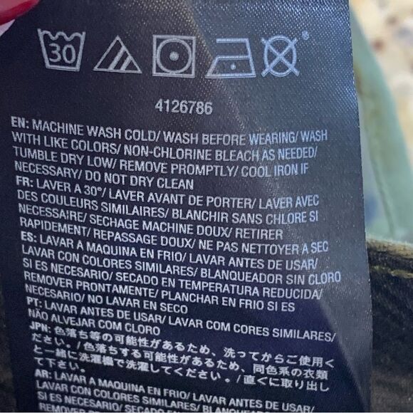 Volcom Camo Flat Front Short Vmonty Stretch 22  Size 28 - Picture 12 of 13